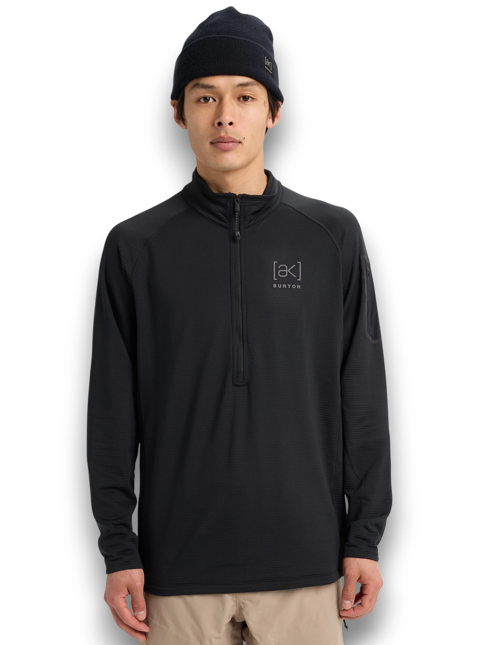 ak Helium Grid Fleece Half-Zip